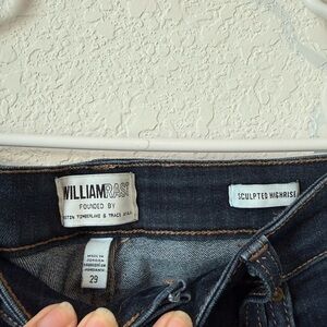 NWOT William Rast Women's Dark Indigo High Rise Sculpted Jeans